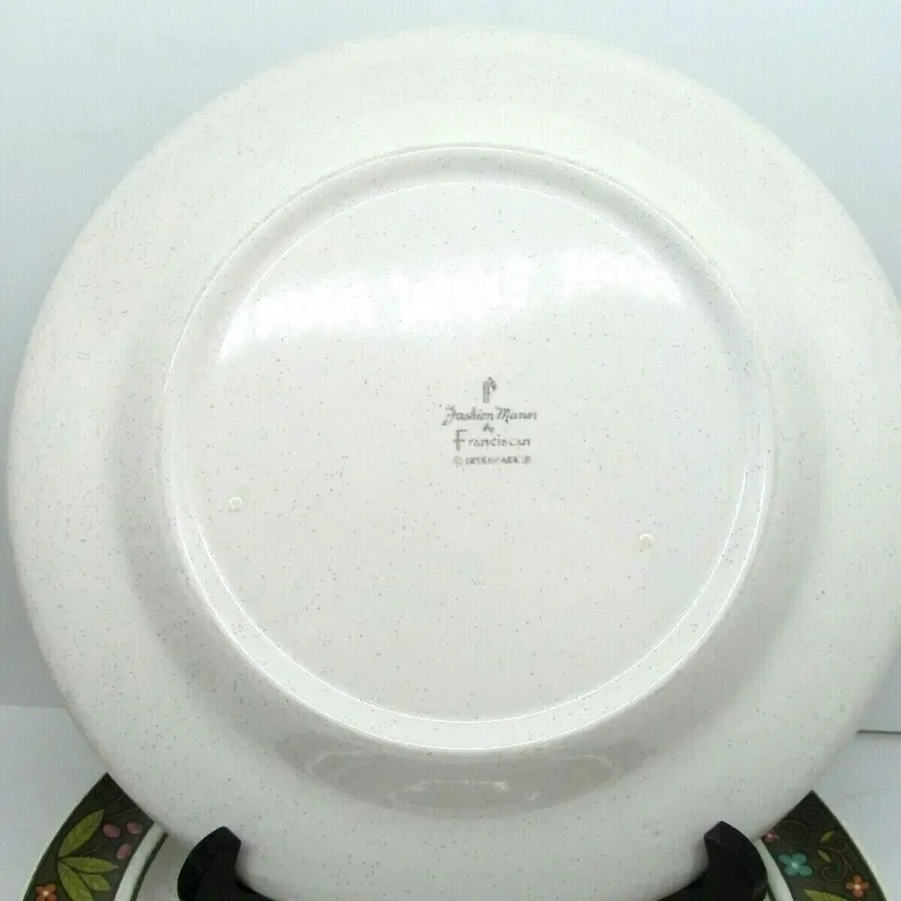 Franciscan Fashion Manor Montego Dinner Plates 10 3/8